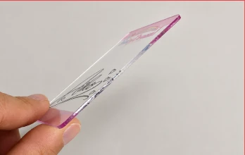 厚さ5mmの透明硬質PVC台紙